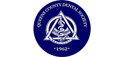 The image displays a logo with text that reads QUINS COUNTY DENTAL SOCIETY and includes a crest design.